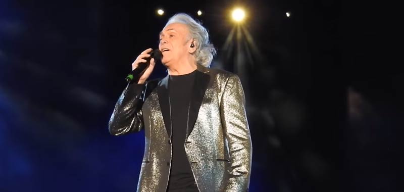 Riccardo Fogli pina fiducia per Karin