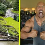 Dwayne Johnson smantella un cancello elettrico per andare a lavorare