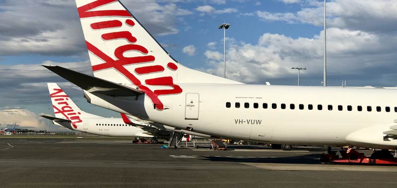 Anche la Virgin Australia naviga in cattive acque