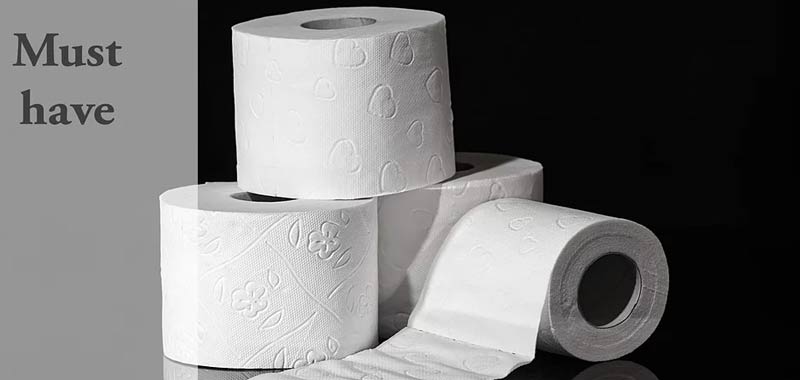 Nel mondo boom di acquisto di carta igienica